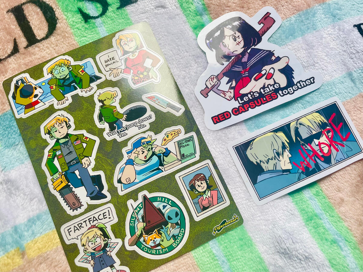 Silent Hill Stickers