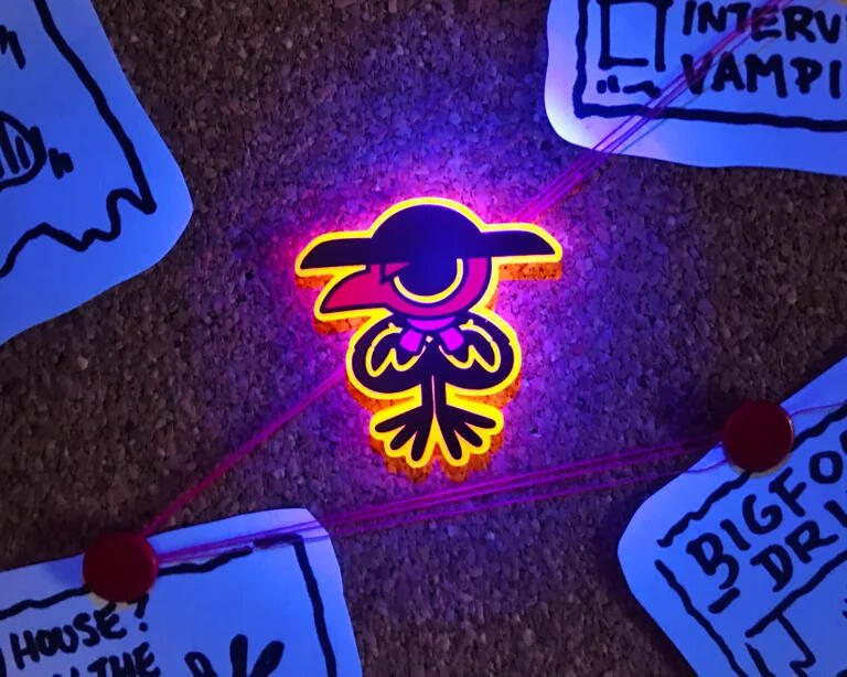 Glow in the Dark Pins